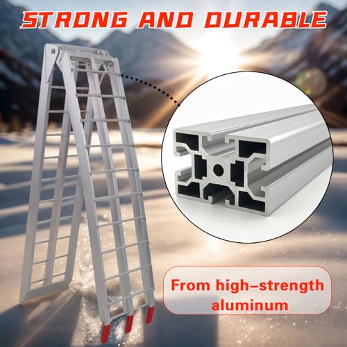Rampas plegables de aluminio para carga 7.5' 1500 lbs miniatura 4
