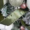 Moss Green Velvet Ribbon – 3/8 Inch X 25 Yards Single Face Ribbon For Gift Wrapping, Crafts, & Holiday Decor - View #3