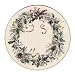 Lenox Winter Greetings Plaid Butter Plate,Ivory, Gold