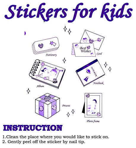 Parita Stickers Musical Notation Music Note Cartoon Art Decals Glitter Label Sticker Teacher Reward Gift & Paper Kids Crafts Card Scrapbook (Pack 6 Sheets.) (03) #TOP3