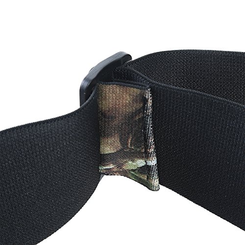 Mens Utility Suspenders X Shape - Wide 2" Solid Straight Clip Suspender (Camo Pattern) #TOP5
