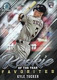 2019 Bowman Chrome Rookie of the Year Favorites - Kyle Tucker - Houston Astros Baseball Card #ROTF1