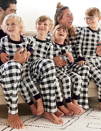 Ekouaer Family Christmas Pajamas Matching Sets Womens Mens Pjs Long Sleeve Sleepwear Holiday Lounge Sets