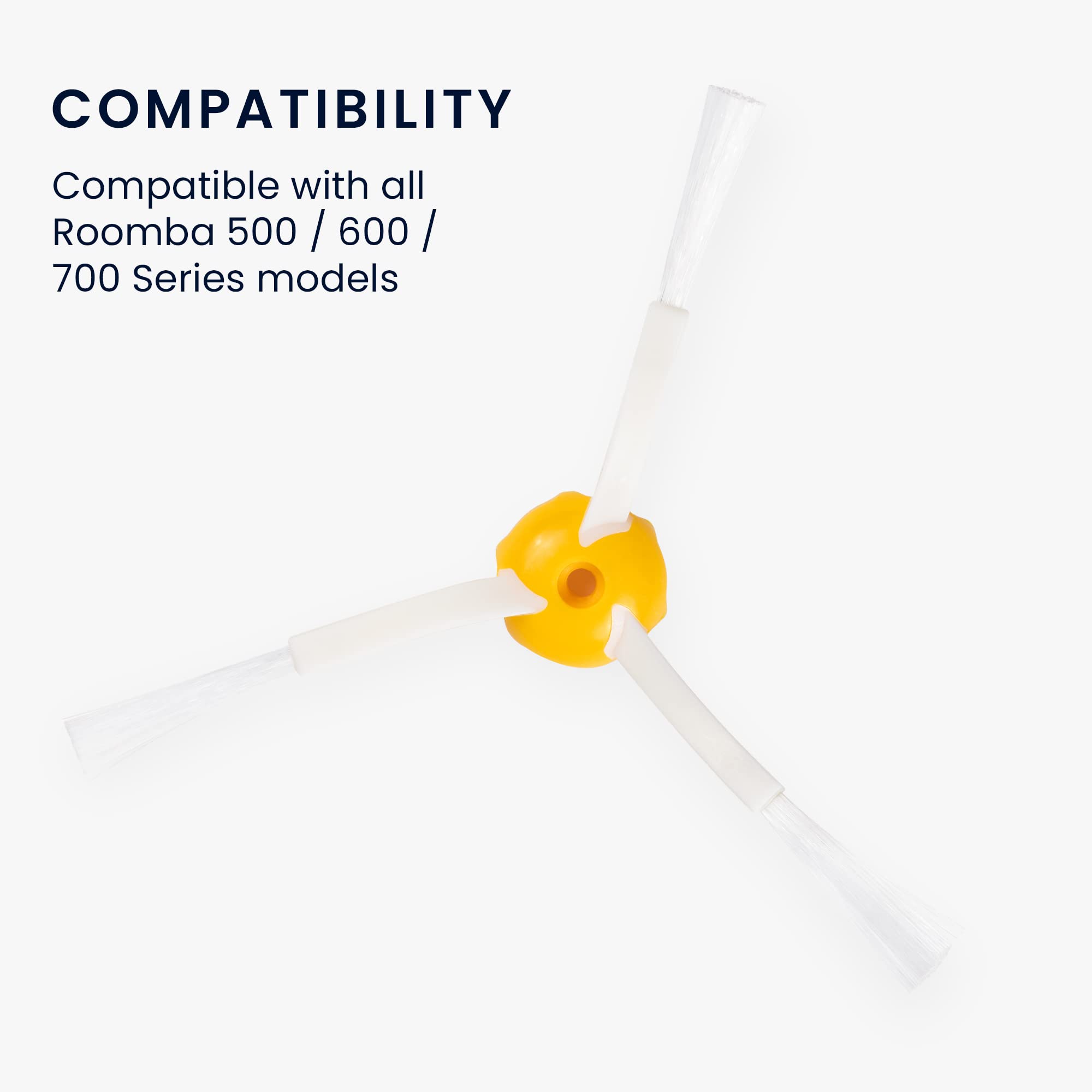 Hannets Spazzole Laterali Di Ricambio Per IRobot Roomba Serie 800 E 900 – Set Accessori Compatibili Con 866, 870, 880, 886, 890, 960, 966, 980