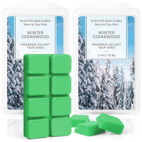 SCENTORINI-Wax-Melts-Wax-Cubes-Winter-Cedarwood-Candle-Wax-Melts-Strong-Scent-Soy-Scented-Wax-Melts-for-Wax-Warmer-Christmas-Home-Decor-2-x-25-oz SCENTORINI Wax Melts Wax Cubes Winter Cedarwood Candle Wax Melts Strong Scent Soy Scented Wax Melts for Wax Warmer Christmas Home Decor 2 x 25 oz