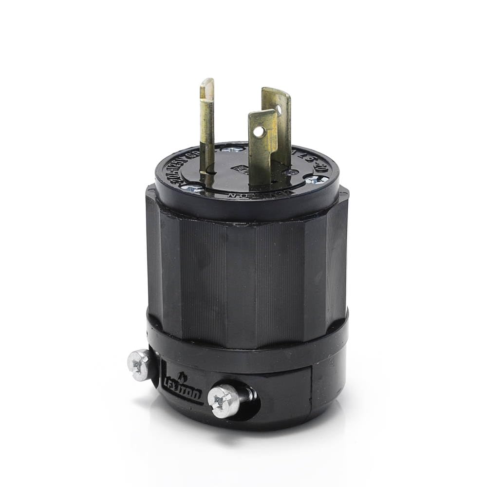 Amazon.com: Leviton 2311-B 20 Amp, 125 voltios, NEMA L5-20P, 2P