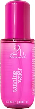 2bTanned Face Self Tanning Water 100 ml, Face Tan Mist with Lightweight Streak-Free Hydrating Formula, Enriched with Panthenol & Glycerin, Sugar Cloud Scent