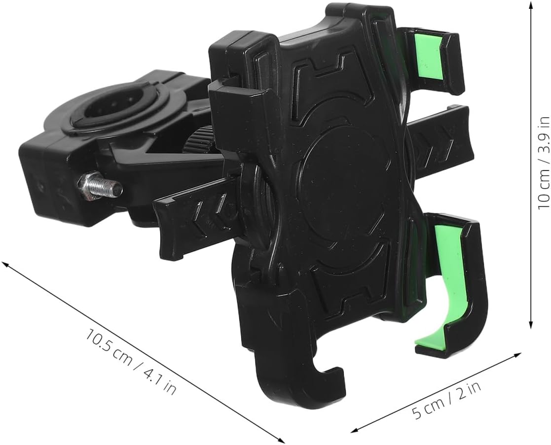 Waterproof Bike Handlebar Phone Holder with Umbrella for Motorcycles and Bicycles Compact Stable Clamp for Navigation and Outdoor Riding