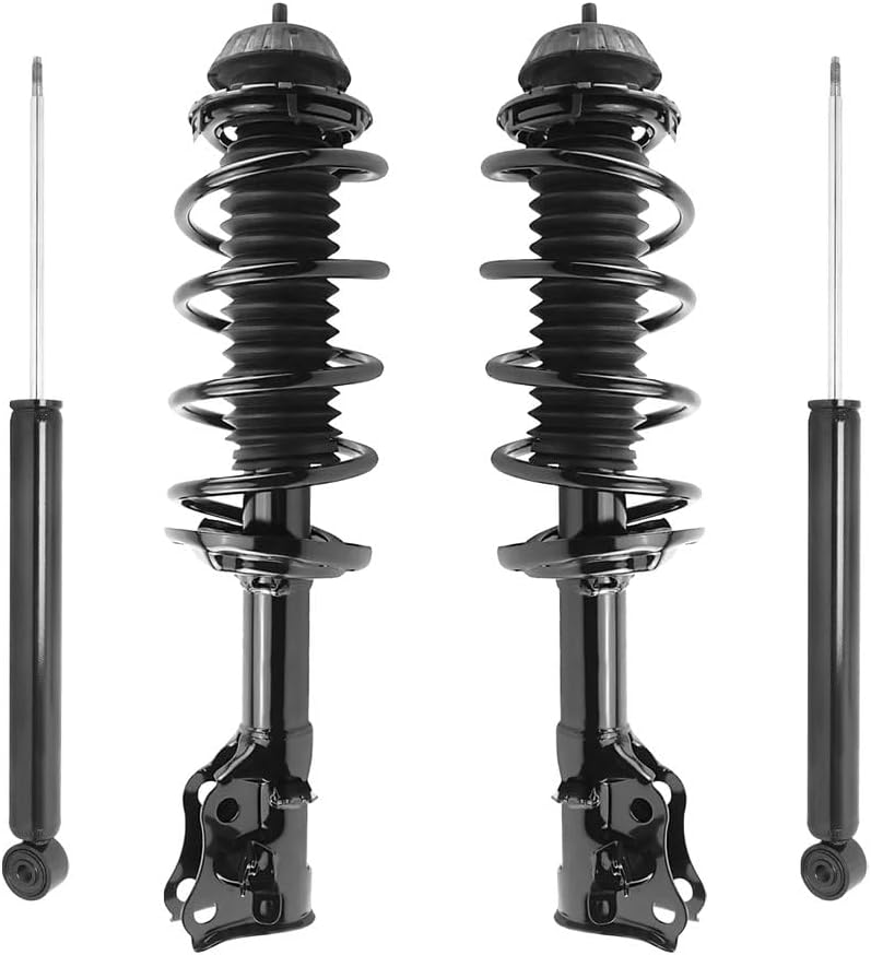 Front Suspension Complete Strut & Rear Shock Absorber Kit Replacement for 2016-2022 Honda HR-V L4 1.8L AWD