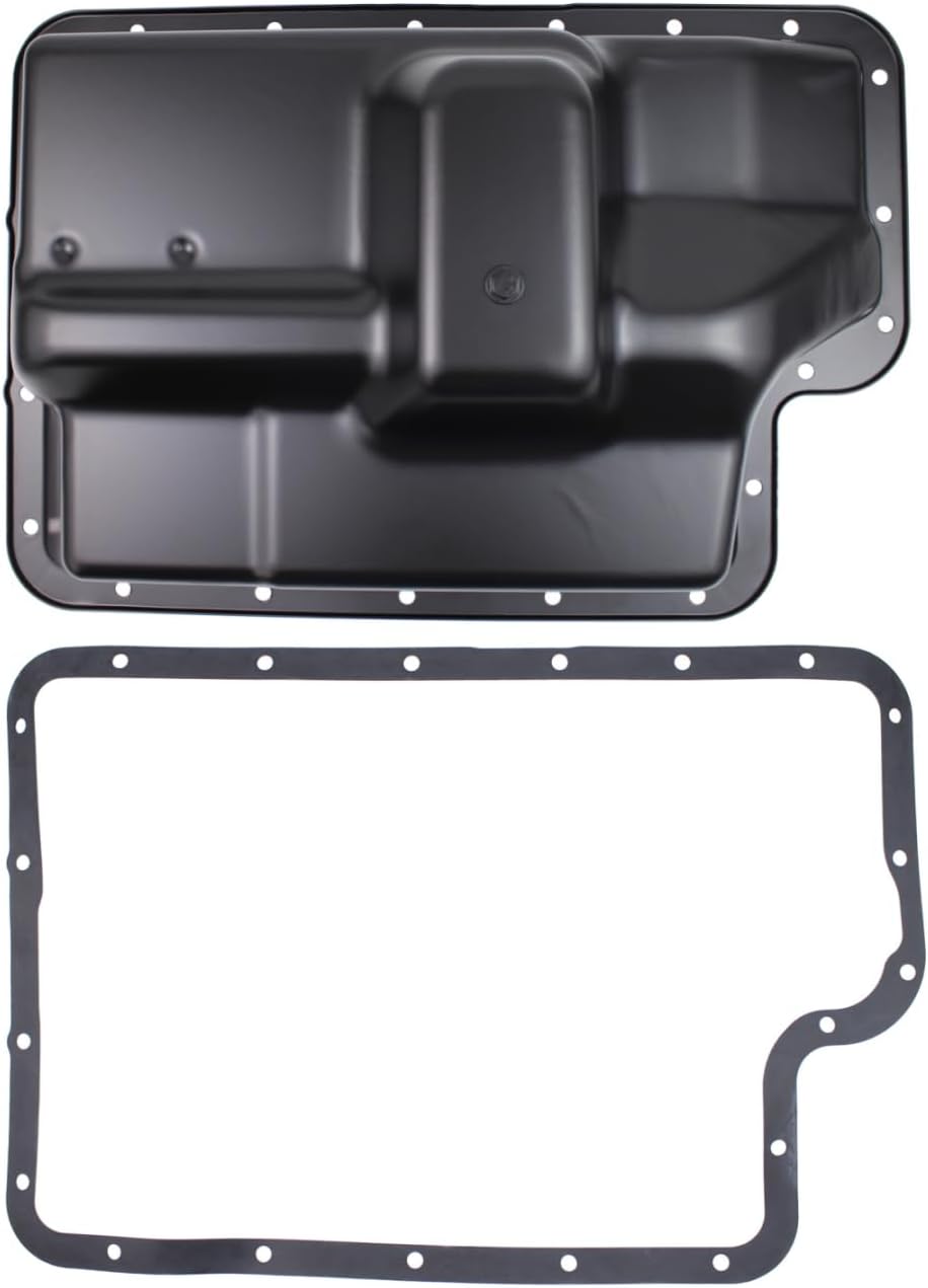 MOTOKU Transmission Oil Pan w/Gasket for Lincoln Navigator 1998-2004 for Ford E150 E250 E350 F150 F250 F350 F450 Super Duty 1995-2004