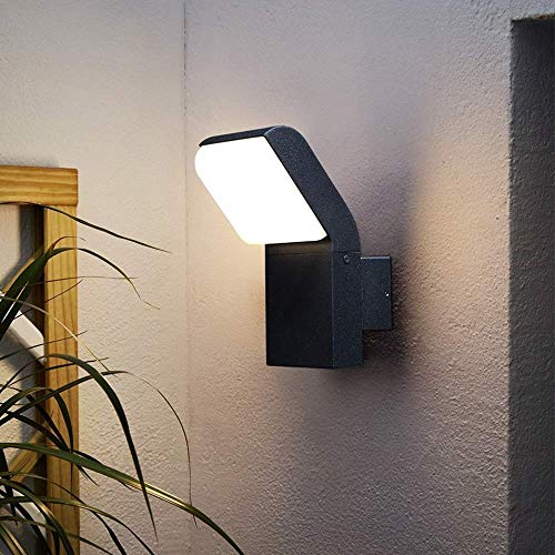 Lampe murale LED extérieure étanche avec applique style industriel - 4