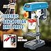 KATSU Tools Bench Pillar Drill Press 350W + 13mm Chuck + 5 Speeds Electronic Variable Speed Switch + 50mm Max Drilling Depth + Max 2650rpm + Height Adjustable Drill Table