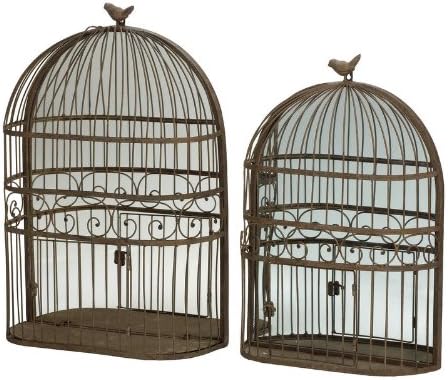 Snapshot of Elegant Birdcages With Mirrored Overlap