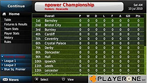 FOOTBALL MANAGER HANDHELD 2011 / Jeu console PSP - vue 5