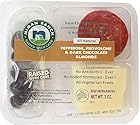 Niman Ranch Pepperoni, Provolone & Dark Chocolate Almonds Snack Pack, 3 oz