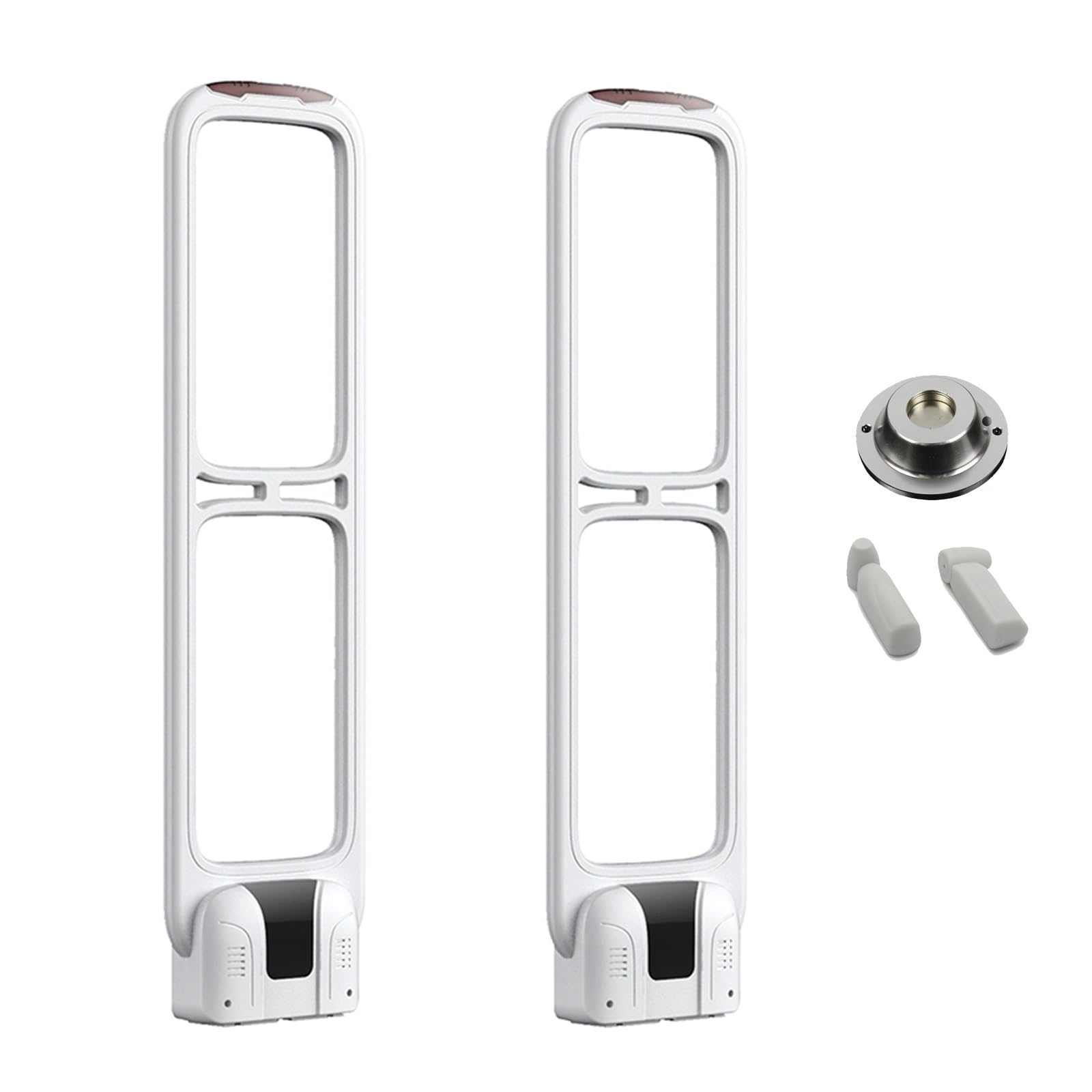 EAS Security System, Torre de equipos antirrobo de 58 KHz con 300 etiquetas de seguridad para prevención de robos minoristas en tiendas de ropa y supermercados