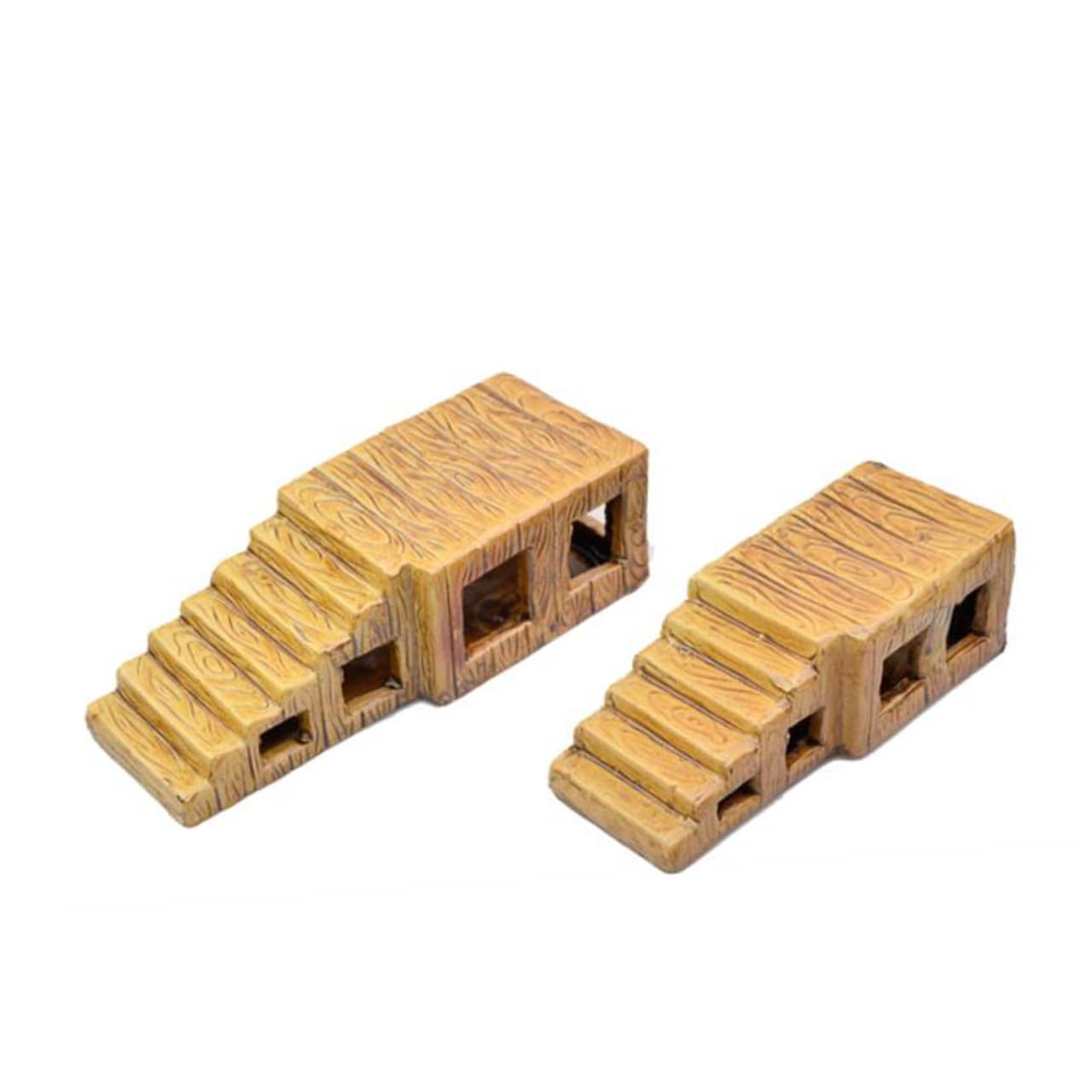 Toyvian Plataforma de Cerámica Rampa Estable para Tortugas de Agua Decoración Terrario y Diseño Ecológico para Acuario y Terrario Reptiles