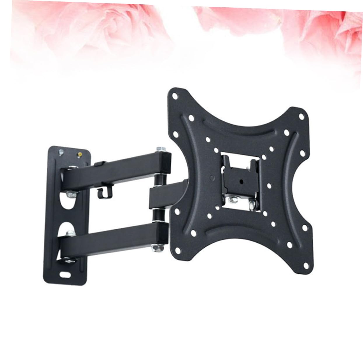 Tofficu Supporto Parete Tv Lcd Da Staffa Tv Regolabile Da Parete Kit Di Montaggio Con Livella Bolla Per Uso Domestico