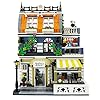 ENJBRICK Garden Hotel Assembly Square Building kit,Modular House Building Blocks Model Set for Teens and Adults.Collectible Display Toy Building Set 1316PCS - Image 4