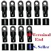 10x 1/4" Terminal for 1/4" Bungee Shock Cord End Tabbed Kayak Canoe Raftig