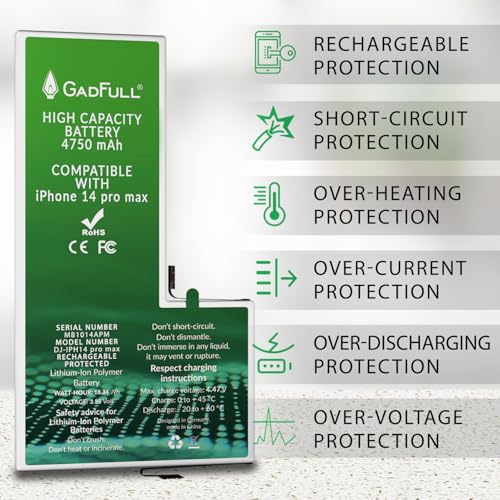Batterie pour iPhone 14 Pro Max haute capacité production 2026 avec kit complet - 6