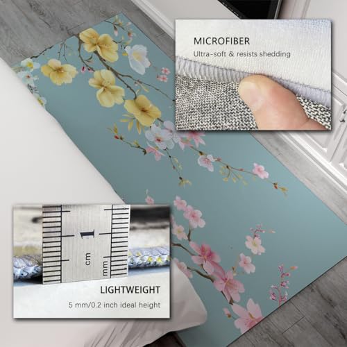 Tapis pastel blossom grand format 160x230cm antidérapant - 6