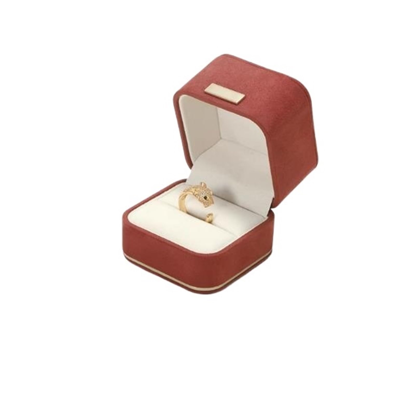 WWYYZAYC Jewelry Box, Wedding Ring, Necklace, Bracelet Pendant, Packaging(WHITE)