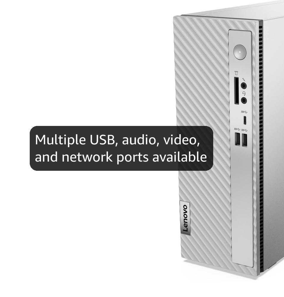 Lenovo IdeaCentre 3 Desktop (12th Gen Intel Core i3 12100/8GB/512GB SSD/Windows 11/MS Office 2021/Interated UHD Graphics 730/WiFi 6/Bluetooth 5.2/Mineral Grey), 90SM001FIN