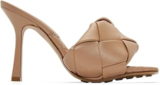 woven mules heel