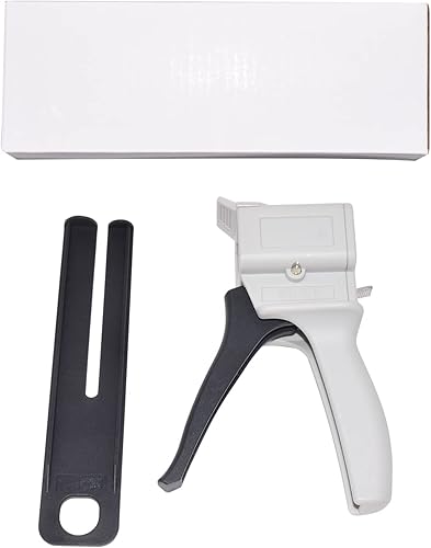 Miniatura 7 de NEWCOMDIGI Pistola dispensadora, pistola de pegamento epoxi, pistola dispensadora de mezcla de impresión aplicada al tubo de plástico AB (1.7fl oz)
