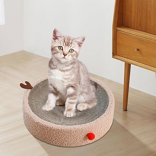 WeiLaiKeQi Arranhador para gatos Lounge Bed Grind Claws 41x10cm Active Center Kitty Training Toy Cat