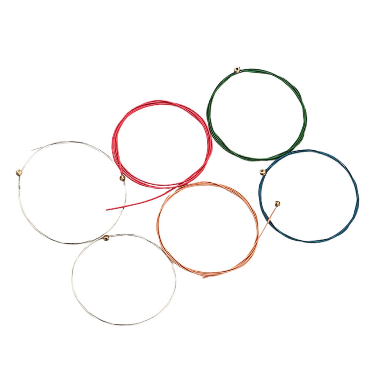 TOYANDONA 30pezzi Corde Per Chitarra Folk Acciaio Da Materiale Resistente Per Sostituzione Suono e Potente Accessori Per Musicisti e Appassionati Di Chitarra