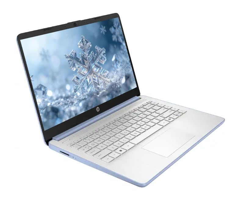 Image of HP 14 inch Business & Student Laptop Computer with 1-Year Office 365 & AI Copilot Included, Quad-Core Intel N150 Processor, 4GB RAM 640GB Storage (128GB SSD+512GB PLUSERA Docking Set), Win11, Sky Blue
