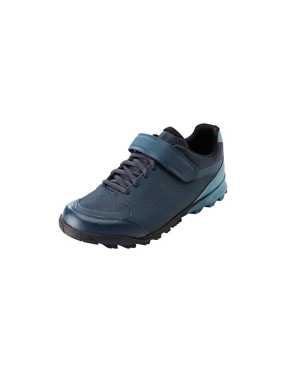 VAUDE Unisex AM Downieville Low Mountain Biking Shoe, Blue Grey/Dark Sea, 41 EU