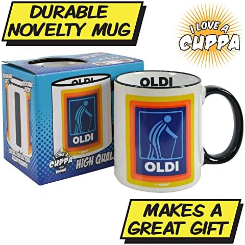 Kapow Gifts Funny Old Person Mug - Grandad Grandma Dad Father Mum Mother Present Gift idea