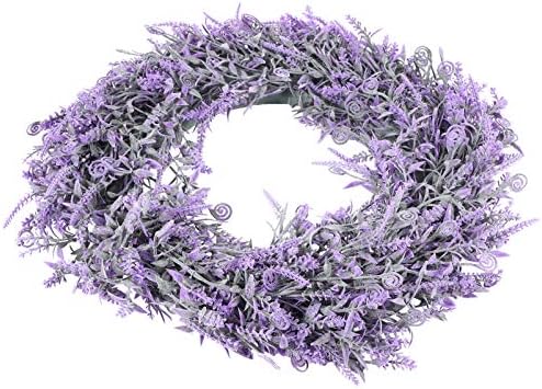 ABOOFAN Indoor Wreath Lavender Wreath Flower Wreath Artificial Christmas Wreath Christmas Door Wreath Christmas Reef For Xmas Holiday Wedding Home Decor Indoor Garland