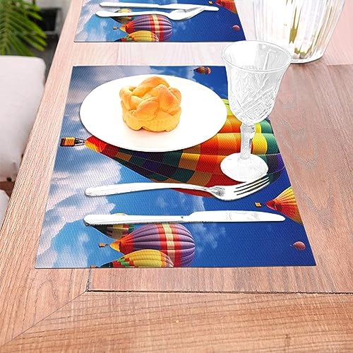 Sets de table montgolfière pour protéger et décorer la table au quotidien - 7