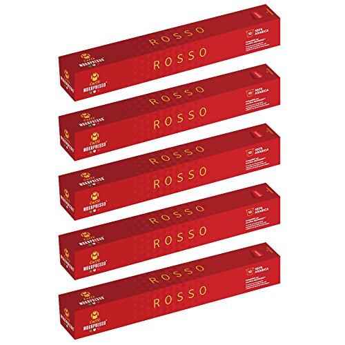 Mokapresso�i���J�v���b�\�jROSSO/���b�\ �������K�i �l�X�v���b�\�݊��J�v�Z�� 50�J�v�Z���� 5�p�b�N���蓿�p Cafe �J�t�F