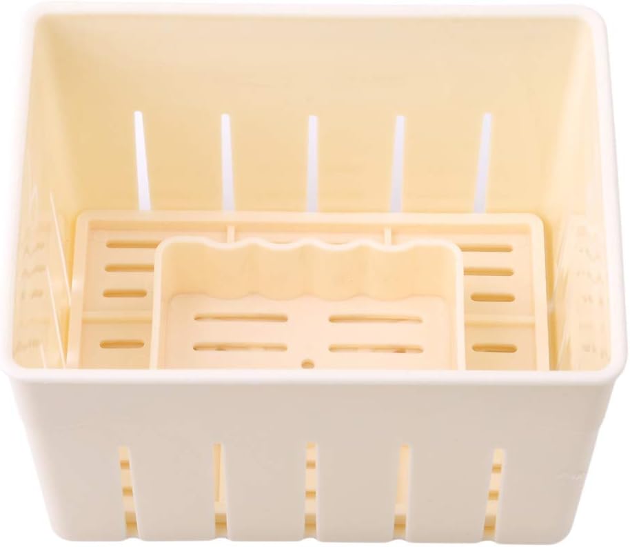Sevenfly Homemade Tofu Press-Maker Mold Box Plastic Soybean Curd Making Machine