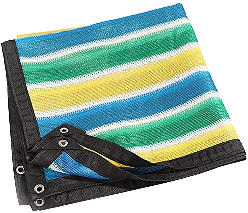 Malla de sombreado de polietileno plano 3.8x9.8m protector solar 1