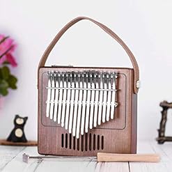 GWXLD Kalimba 17 Touches, Portable Doigt Pouce Piano, Instrument De Musique De Haute Qualité, Musique Cadeau - Les Beatles, Paul McCartney, John Lennon, RIngo Starr, George Harrison GWXLD Kalimba 17 Touches, Portable Doigt Pouce Piano, Instrument De Musique De Haute Qualité, Musique Cadeau – Image 5
