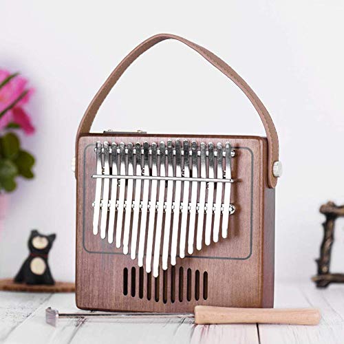 GWXLD Kalimba 17 Touches, Portable Doigt Pouce Piano, Instrument De Musique De Haute Qualité, Musique Cadeau - Les Beatles, Paul McCartney, John Lennon, RIngo Starr, George Harrison GWXLD Kalimba 17 Touches, Portable Doigt Pouce Piano, Instrument De Musique De Haute Qualité, Musique Cadeau – Image 6