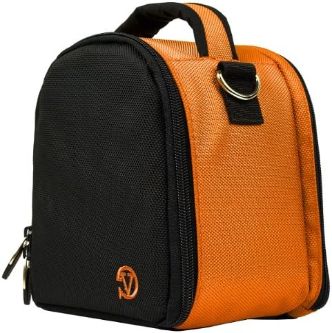 Laurel Travel Camera Bag Case for Canon EOS Rebel T5i, T5, T3i, T3i, T6s Digital SLR Camera and Screen Protector and Screen Protector and Mini Tripod