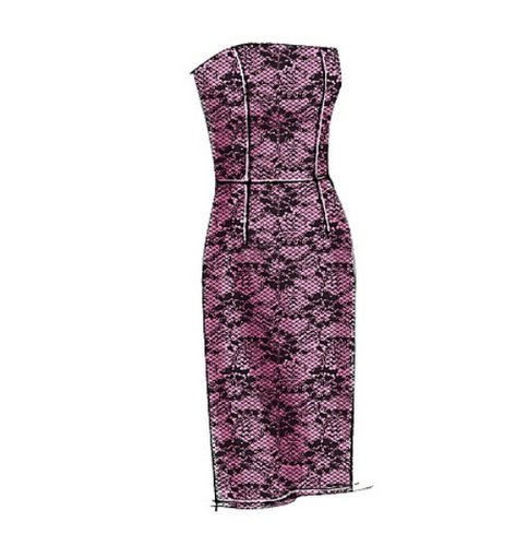 Vogue Patterns V8766 Misses'/Misses' Petite Dress, Size D5 (12-14-16-18-20) #TOP3