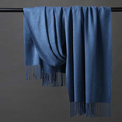 OHAYOMI Womens Thick Oversized Pashmina Shawl Wrap Scarves Soft Winter Warm Blanket3