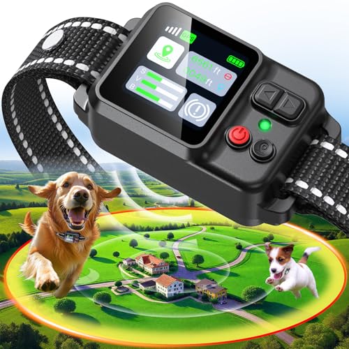 PRTRFLC GPS Wireless Dog Collar Fence System
