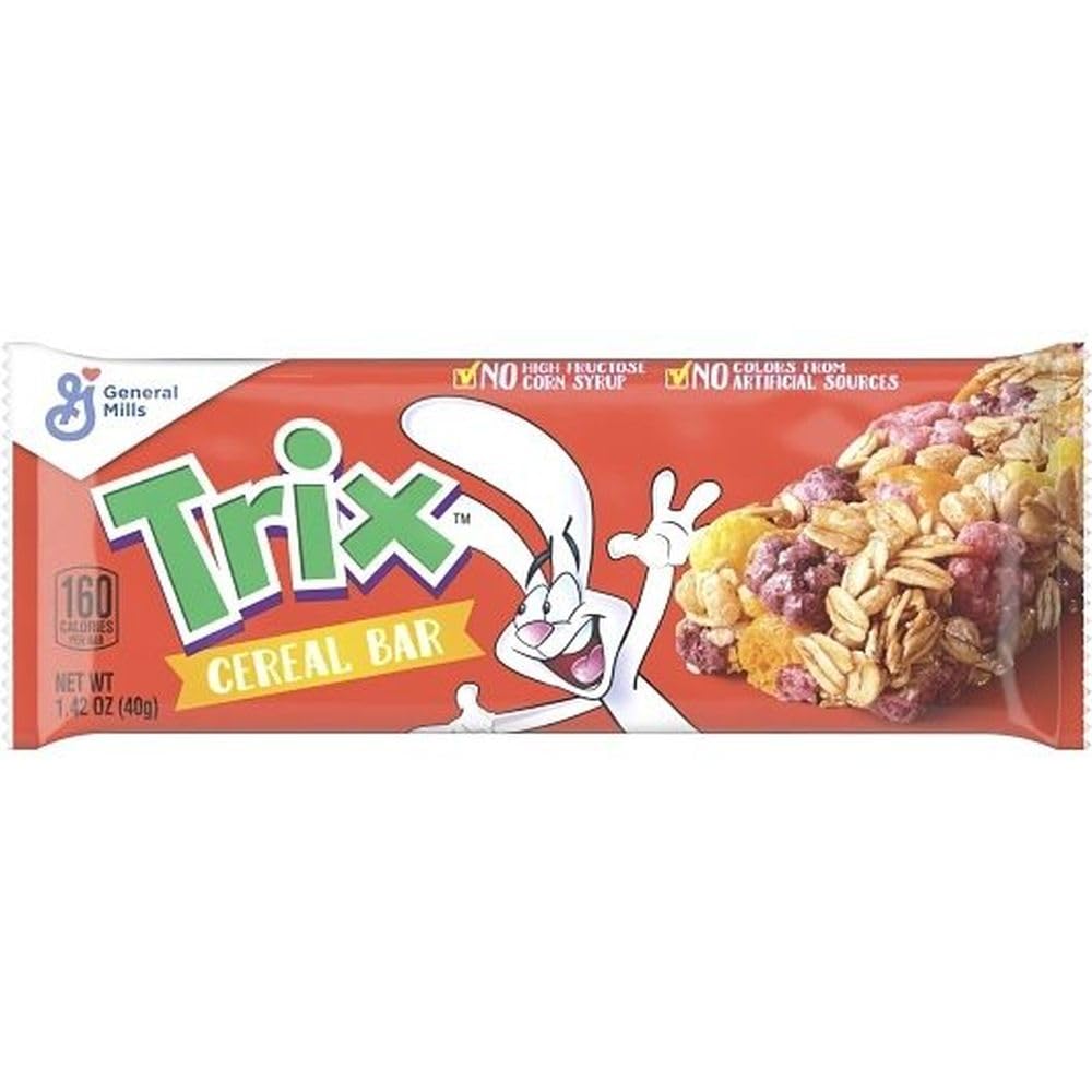 Trix Cereal Bar, 1.42 Ounce - 96 per case.
