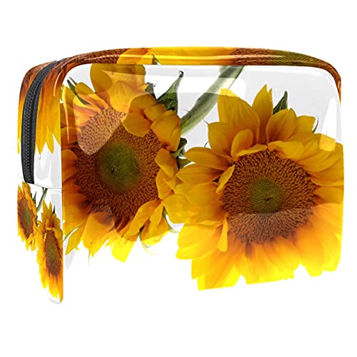 Vanity de voyage jaune tournesol pour vos week-ends et vacances