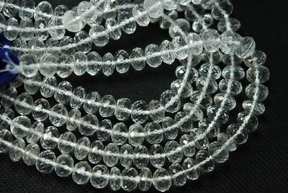 Perles de quartz 6-7mm naturelles résolvant le manque d'éclat de vos colliers artisanaux