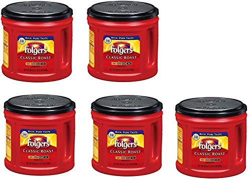 Image of Folgers Classic Roast Ground Coffee, Medium Roast, 30.5 Ounce